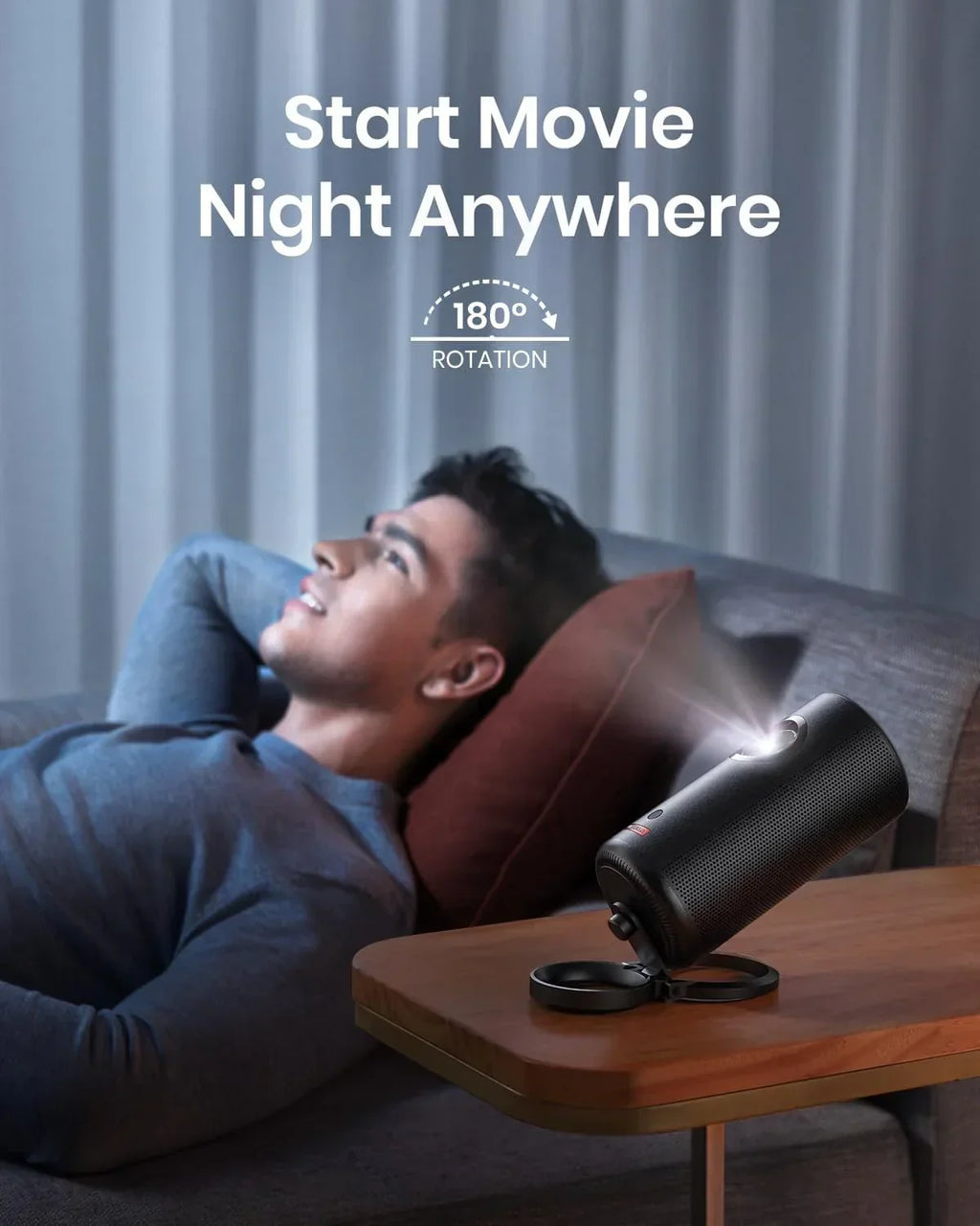 soundcore Nebula Capsule 3 | 1080p Mini Google TV Projector