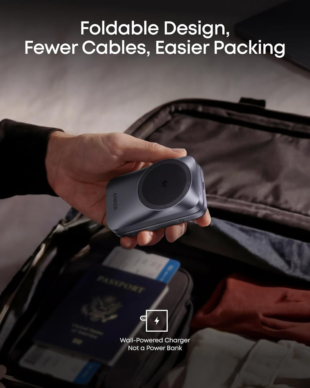 Anker Prime Wireless Charging Station (3-in-1, MagGo, AirCool, Foldable)