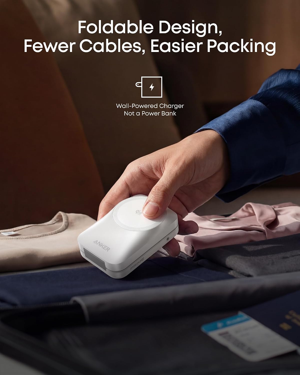 Anker Prime Wireless Charging Station (3-in-1, MagGo, AirCool, Foldable)