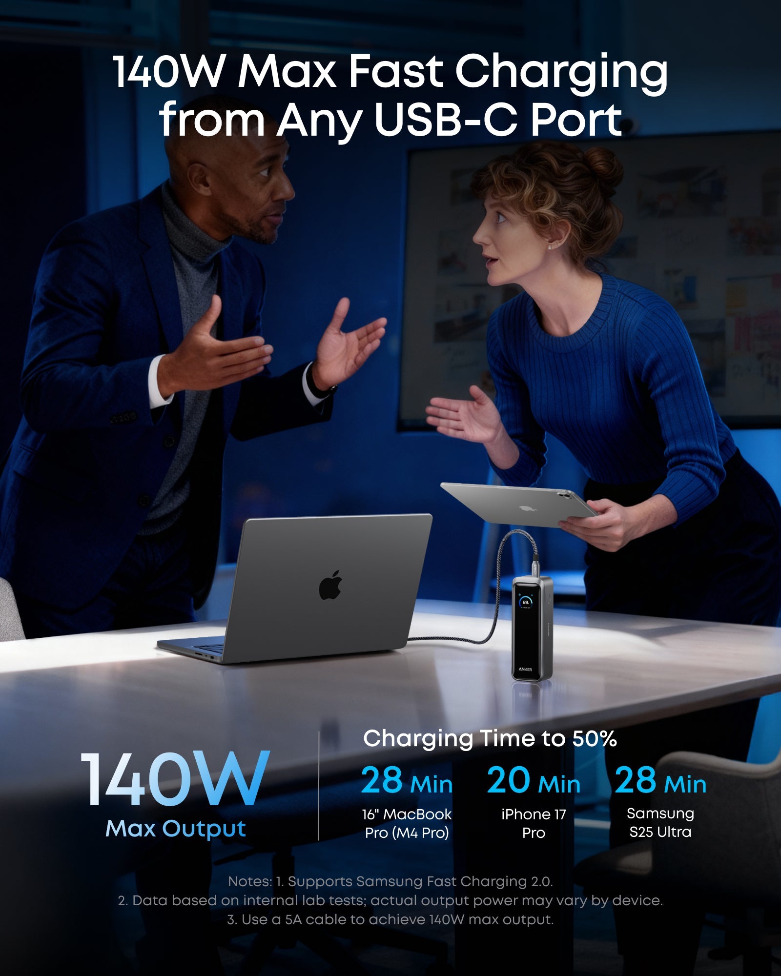 Anker Prime Power Bank (20K, 220W)
