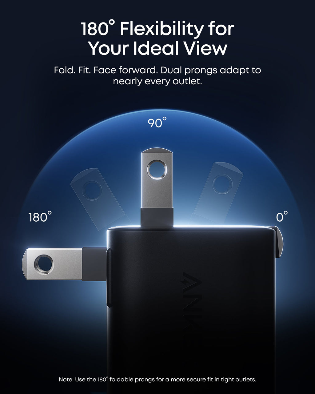 Anker USB-C Hub (7-in-1) and Anker Nano Charger (45W, Smart Display, 180° Foldable)