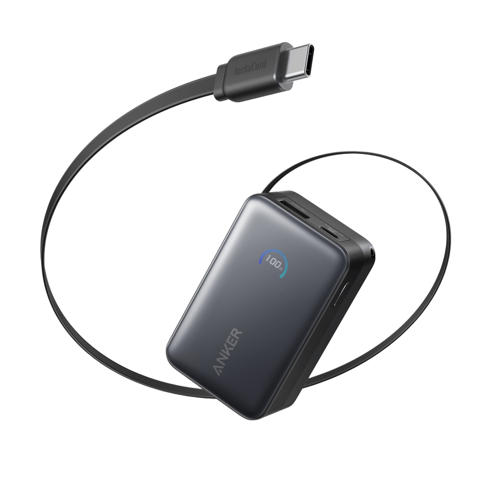 Anker Nano Charger (70W, 3 Ports) and Anker Nano Power Bank (10K, 45W, Built-In Retractable USB-C Cable)