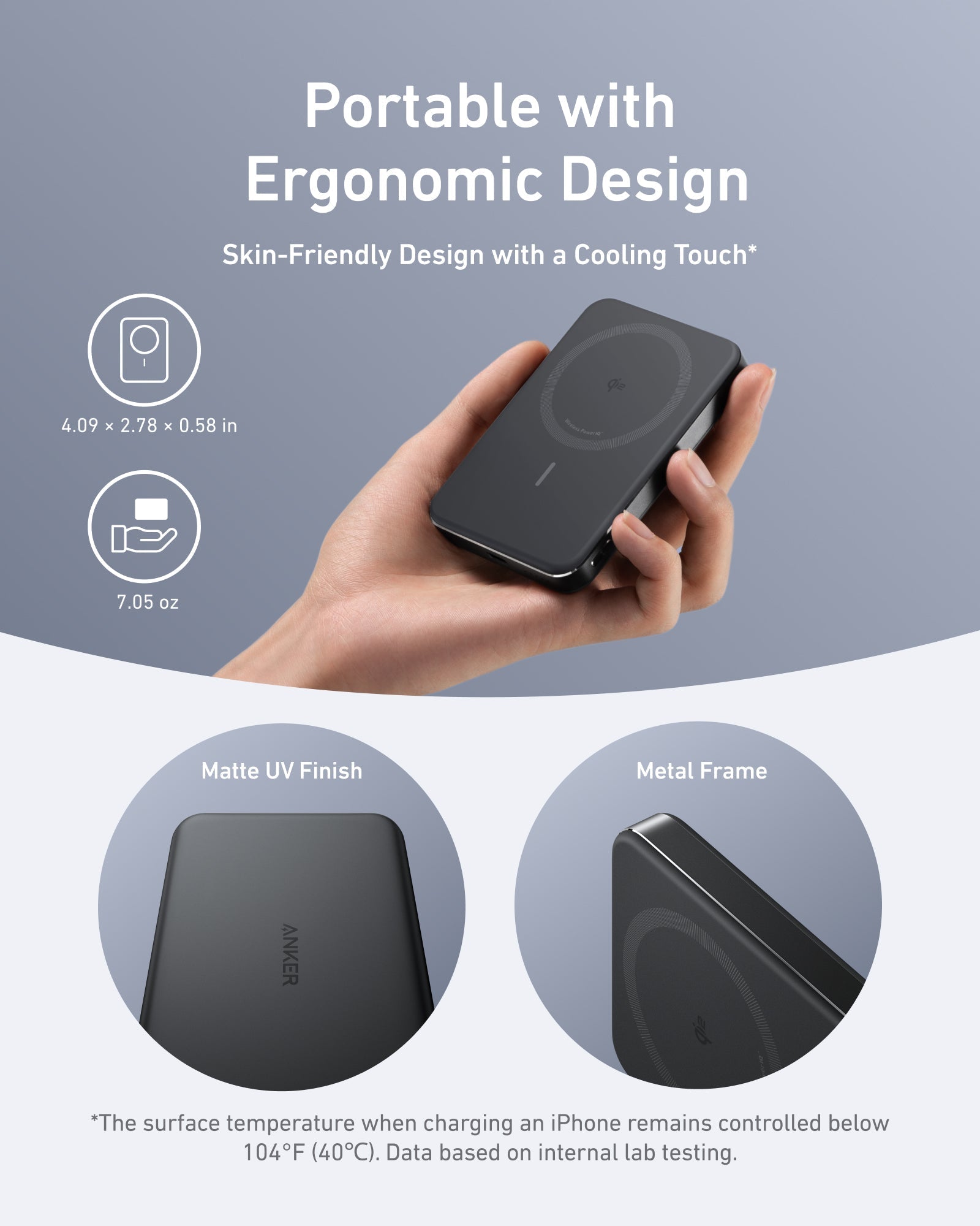 Anker MagGo Power Bank (10K, Slim) | 2-Pack