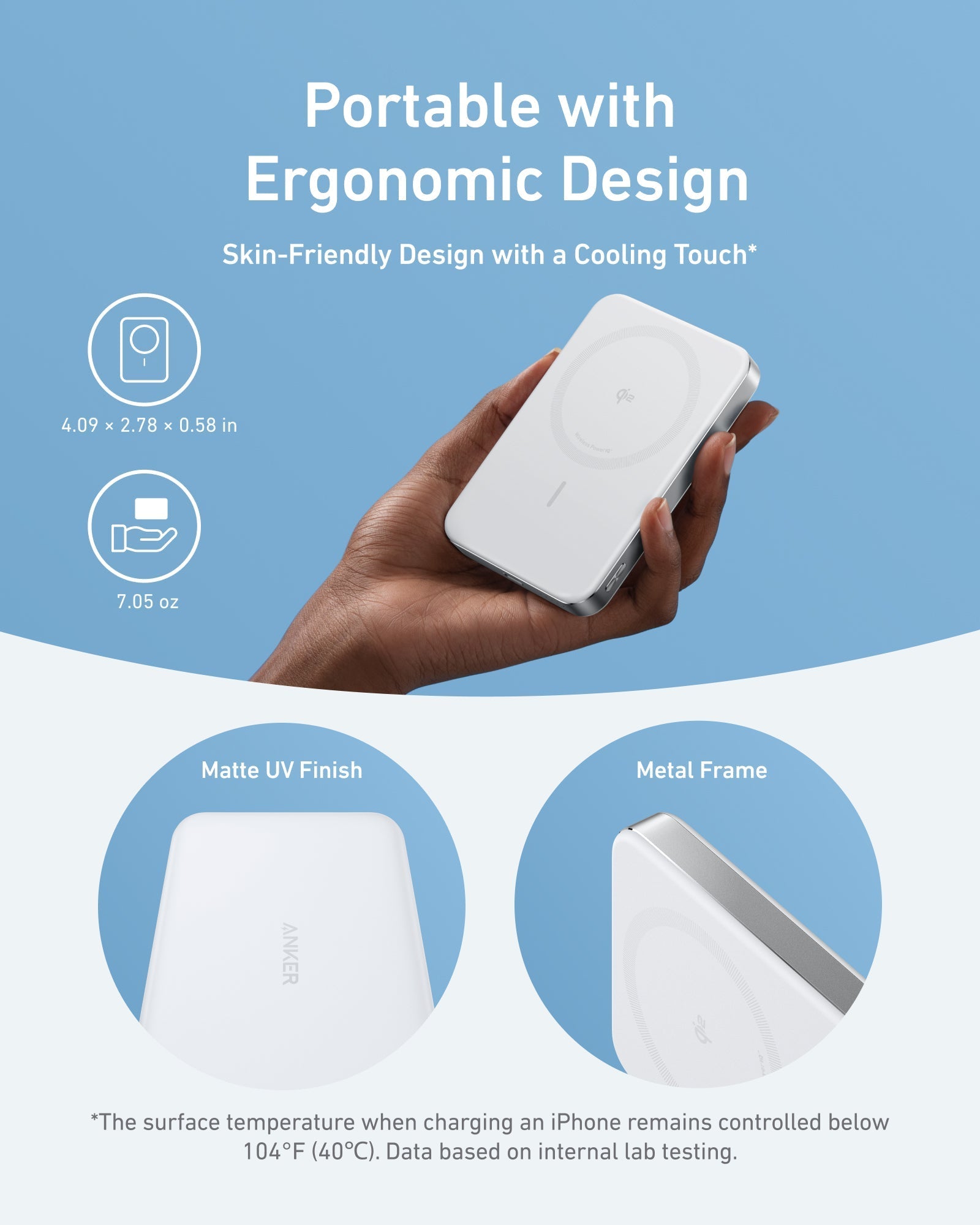Anker MagGo Power Bank (10K, Slim) | 2-Pack