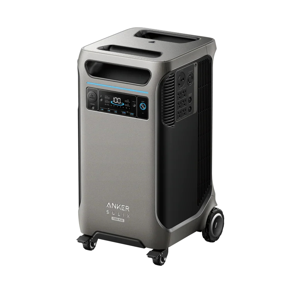 Anker SOLIX F3800 Plus Portable Power Station - 3,840Wh | 6,000W
