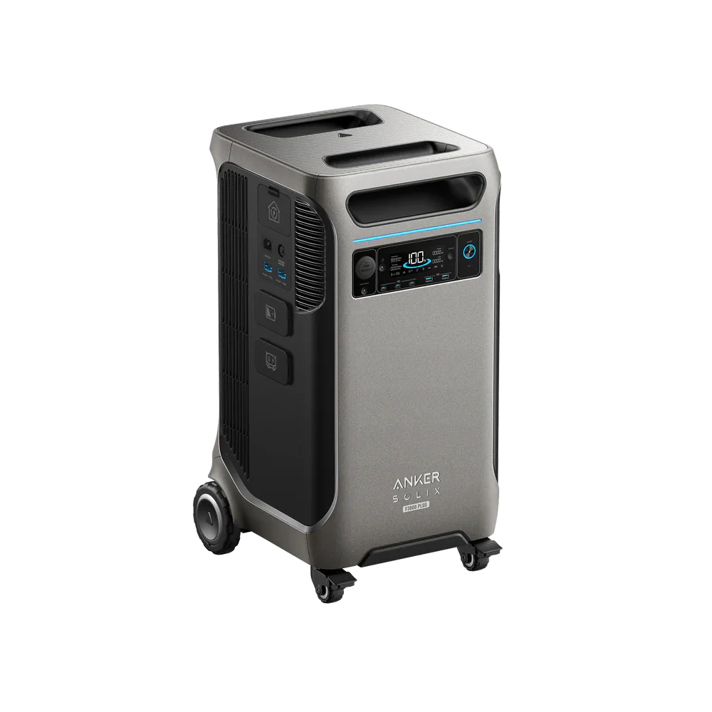 Anker SOLIX F3800 Plus Portable Power Station - 3,840Wh | 6,000W