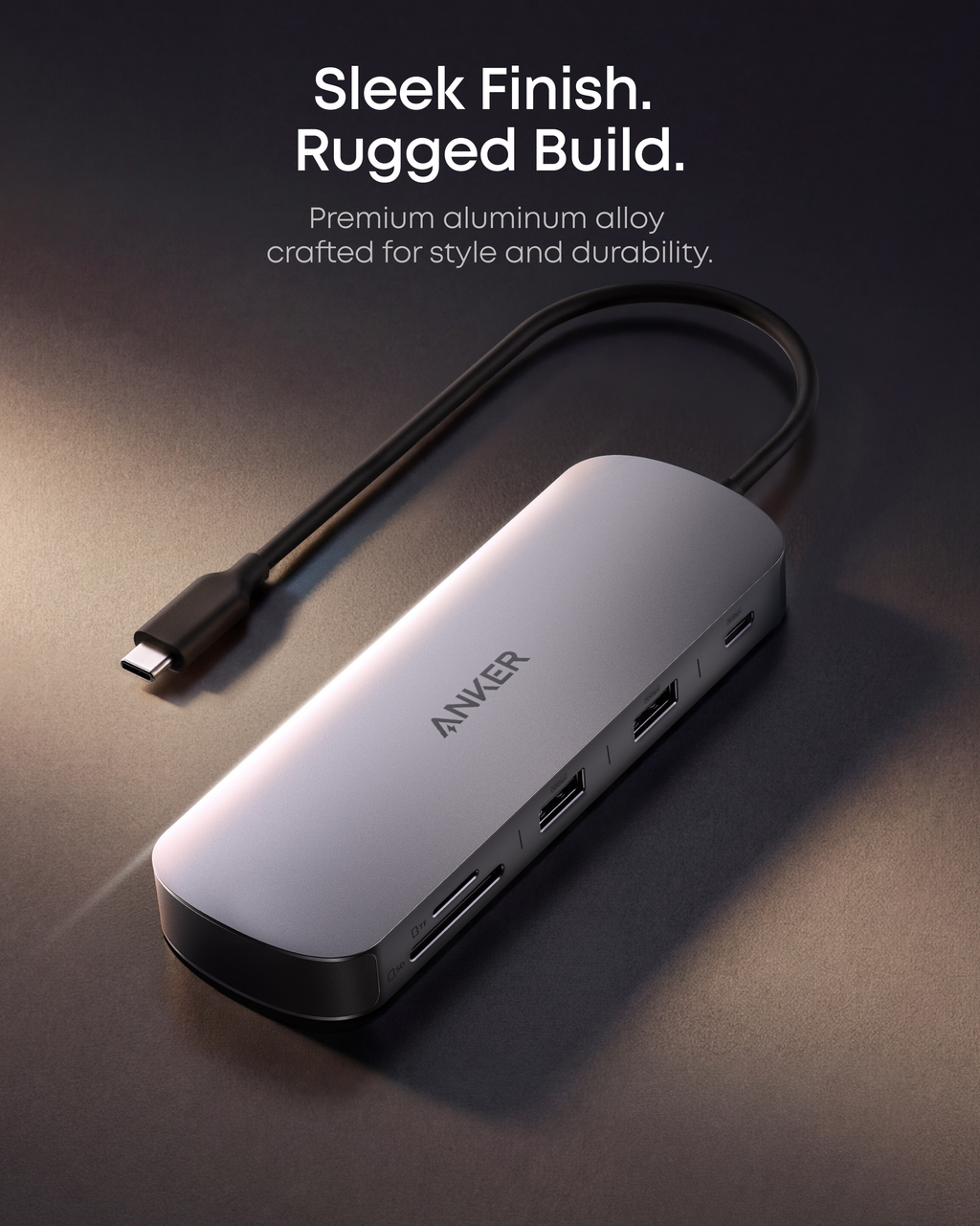 Anker Nano USB-C Hub (8-in-1, Dual Display)
