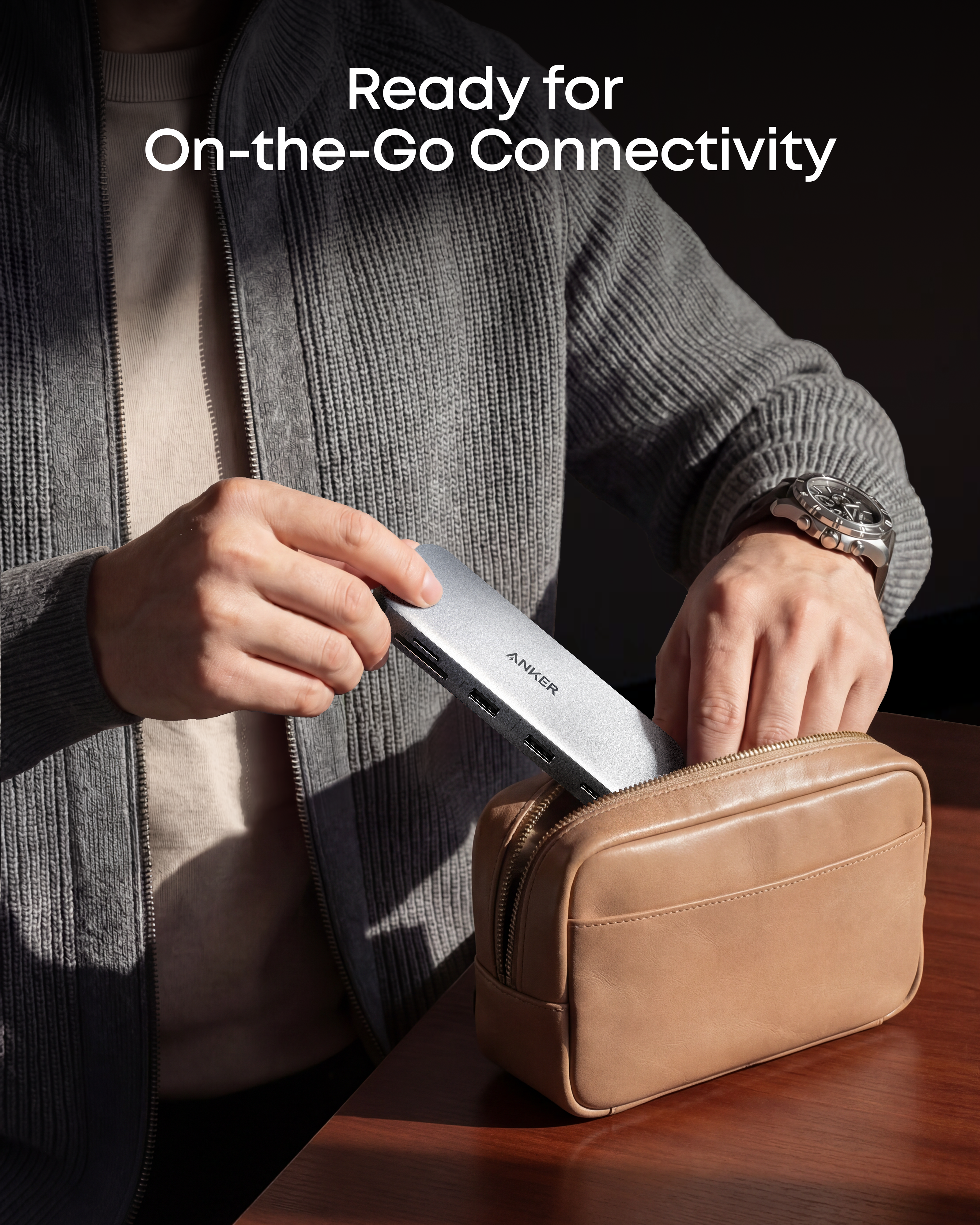 Anker Nano USB-C Hub (8-in-1, Dual Display)