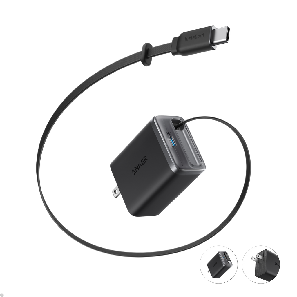 Anker MagGo Power Bank (10K, 35W, For Apple Watch) and Anker Nano Charger (35W, Built-In Retractable USB-C Cable)
