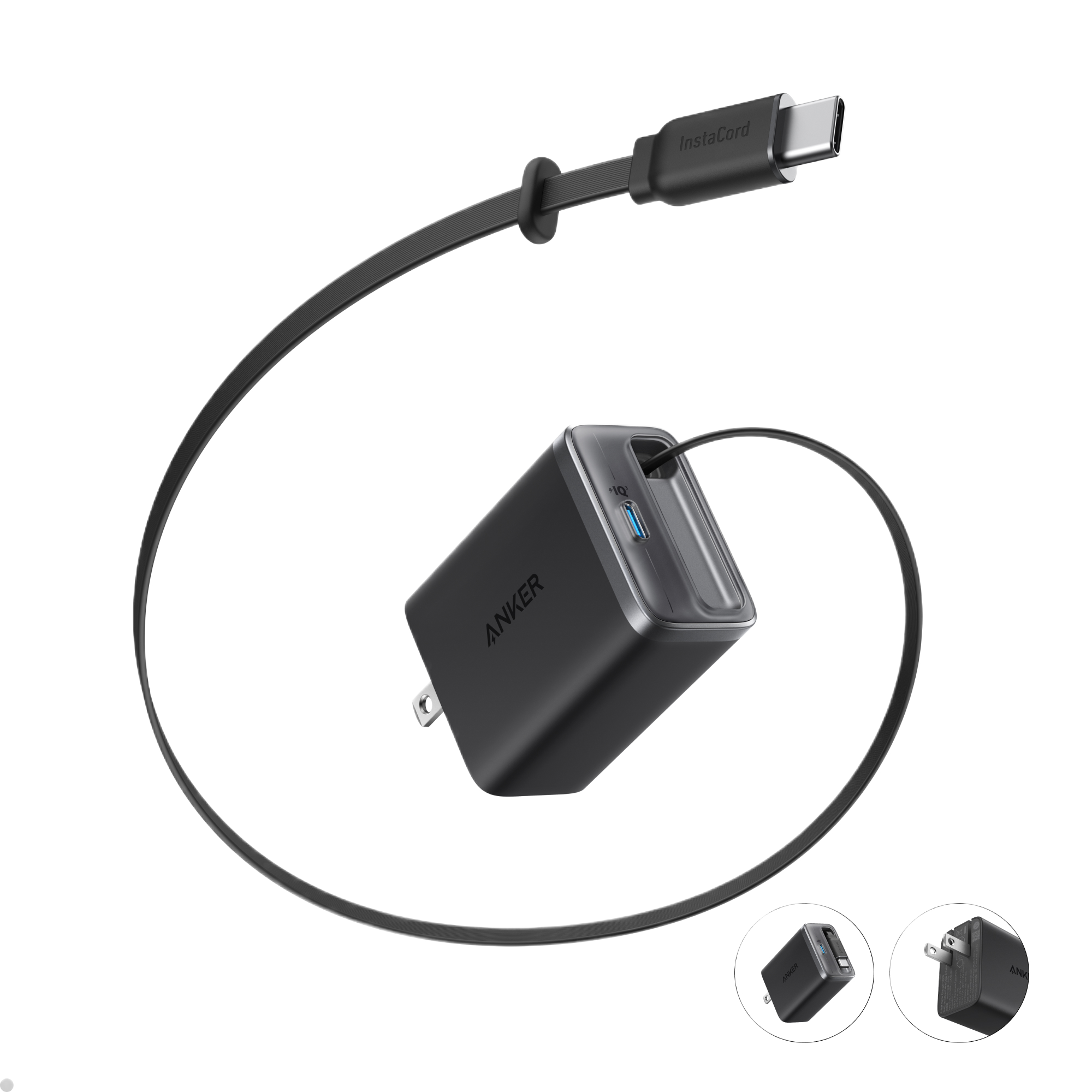 Anker MagGo Power Bank (10K, 35W, For Apple Watch) and Anker Nano Charger (35W, Built-In Retractable USB-C Cable)