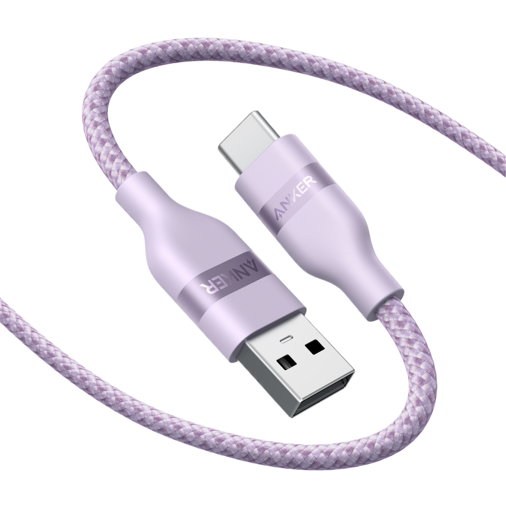 Anker USB-A to USB-C Cable (3 ft / 6 ft, Upcycled-Braided)