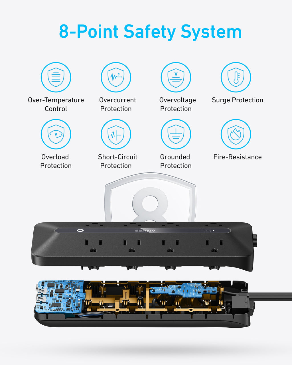 Anker USB Power Strip (12-in-1, 35W)