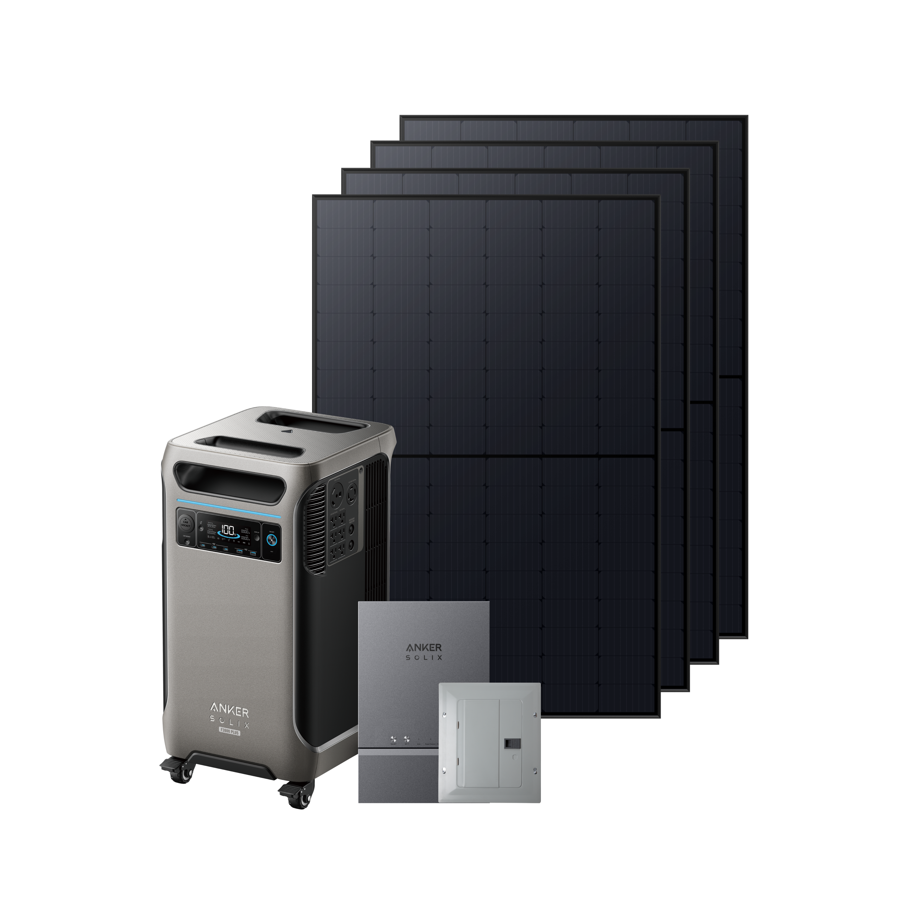 Anker SOLIX F3800 Plus + Smart Home Power Kit