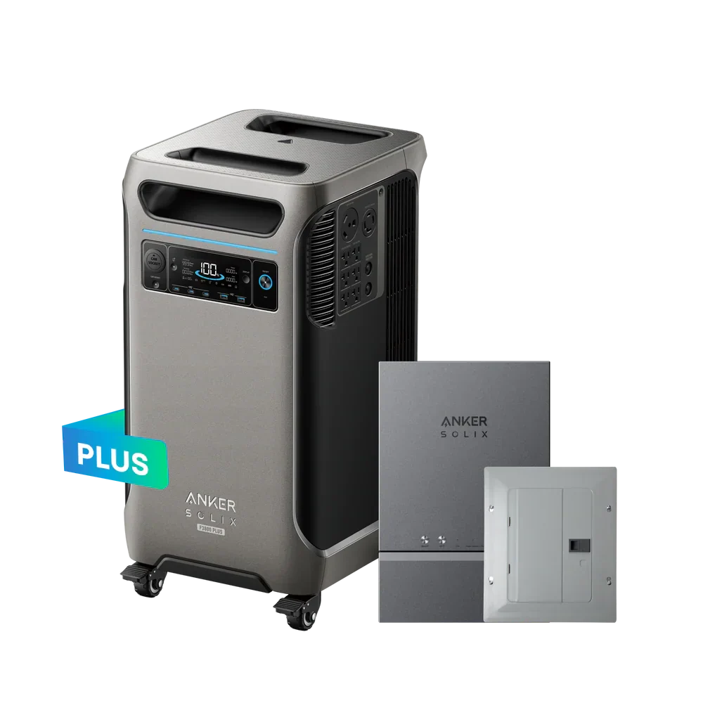 Anker SOLIX F3800 Plus Portable Power Station - 3,840Wh | 6,000W