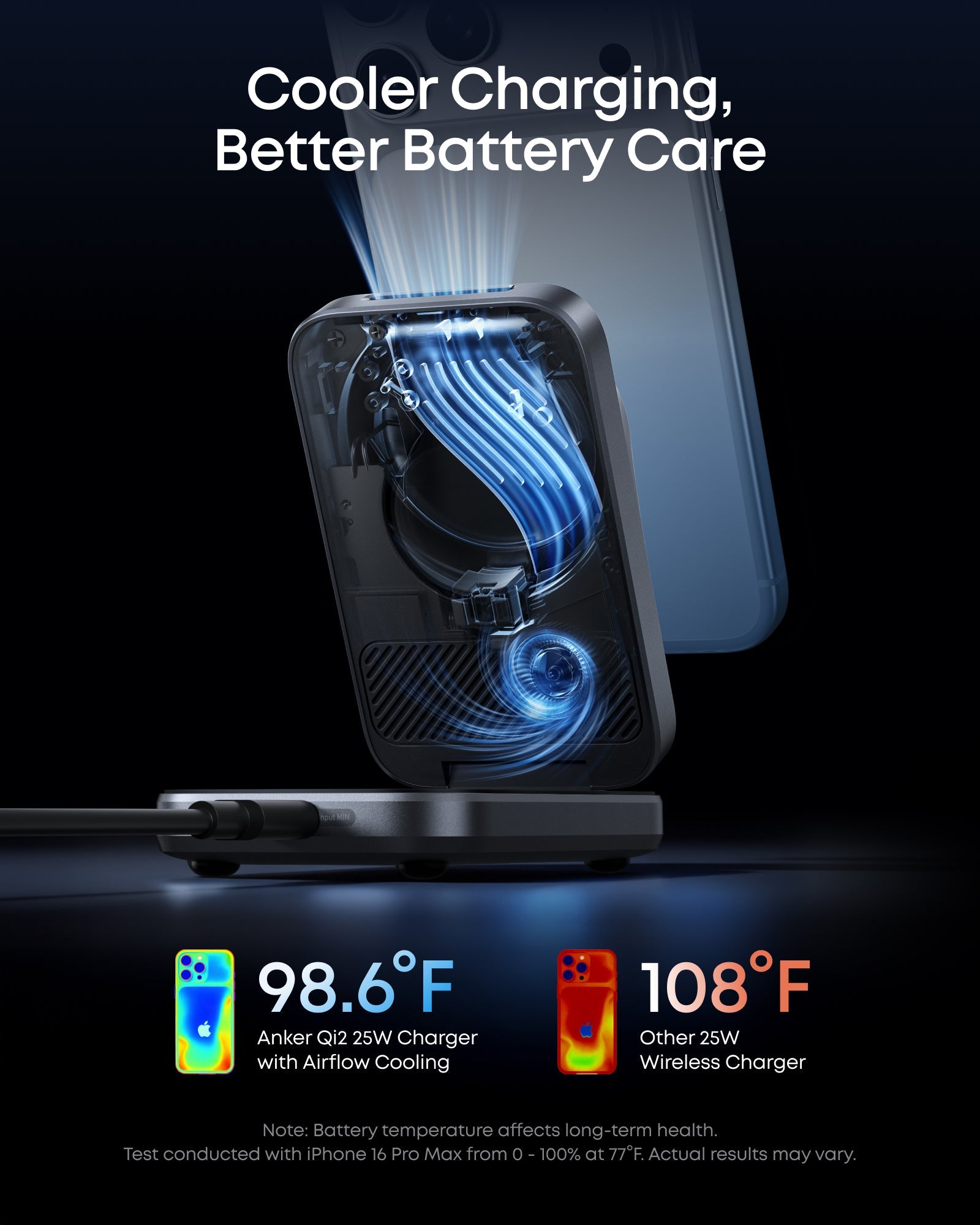 Anker Prime Wireless Charging Station (3-in-1, MagGo, AirCool, Foldable)(BOA)