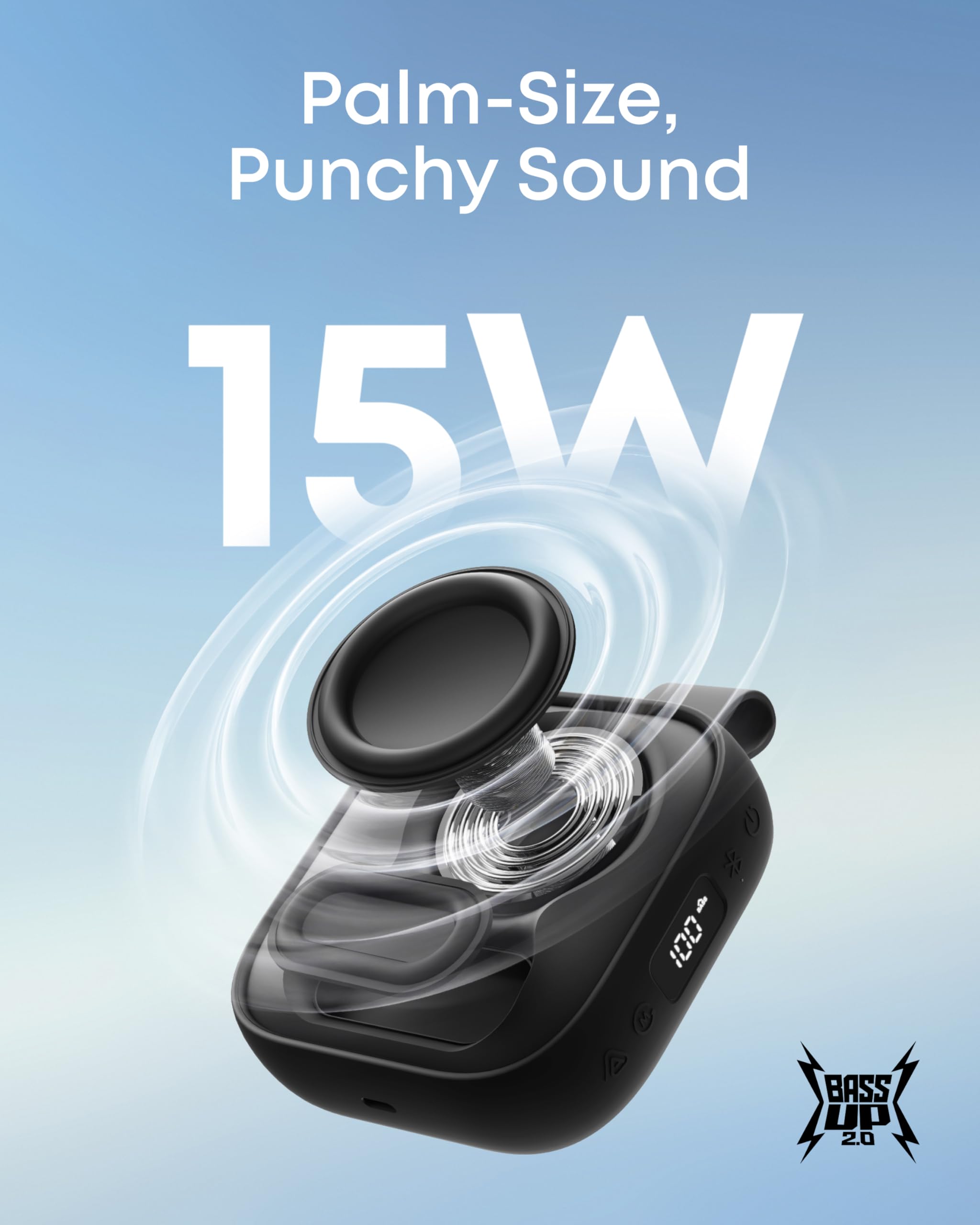 soundcore Boom Go 3i | Portable Bluetooth Speaker with Powerful Bass