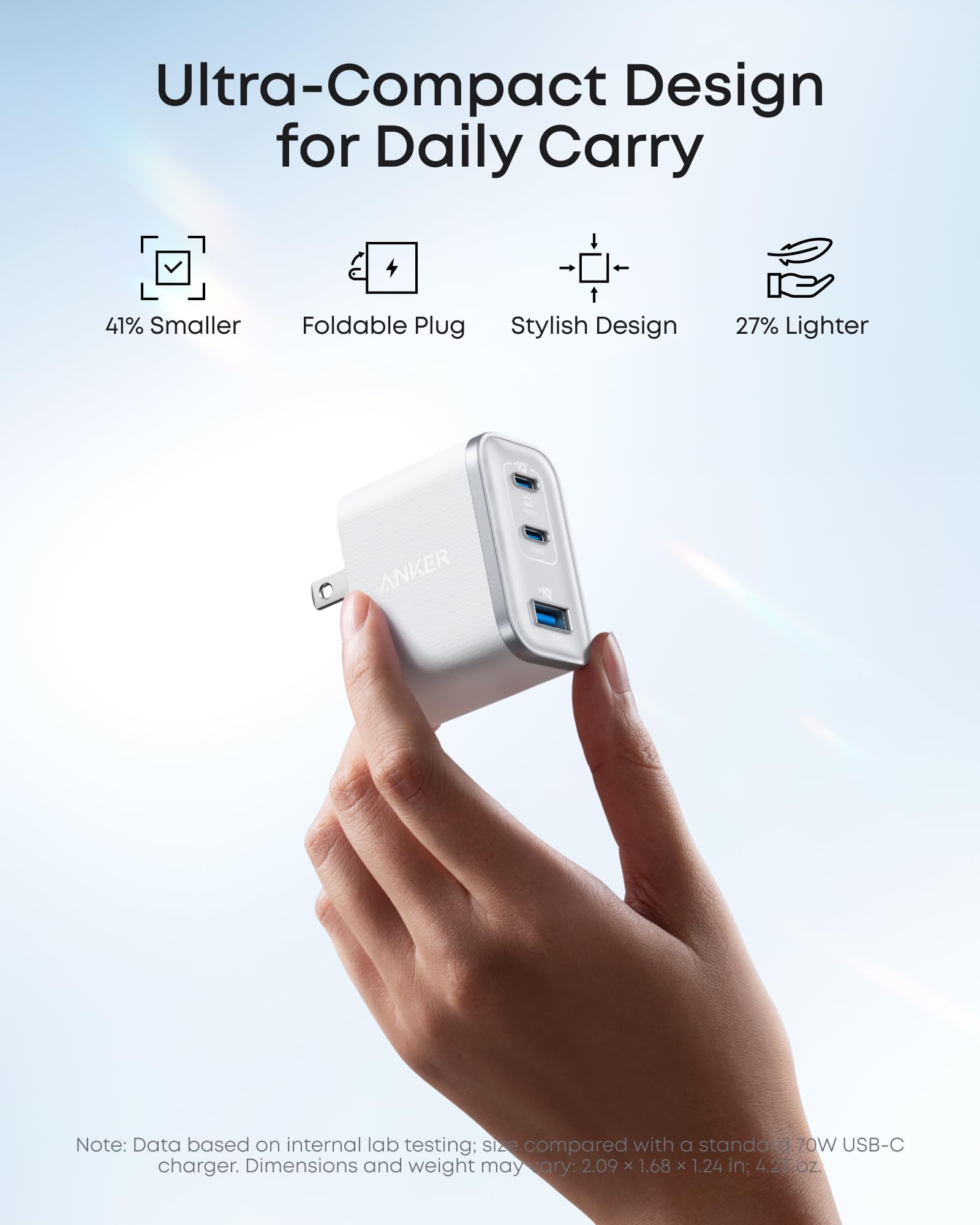 Anker Nano Charger (70W, 3 Ports) and Anker Nano Power Bank (10K, 45W, Built-In Retractable USB-C Cable)