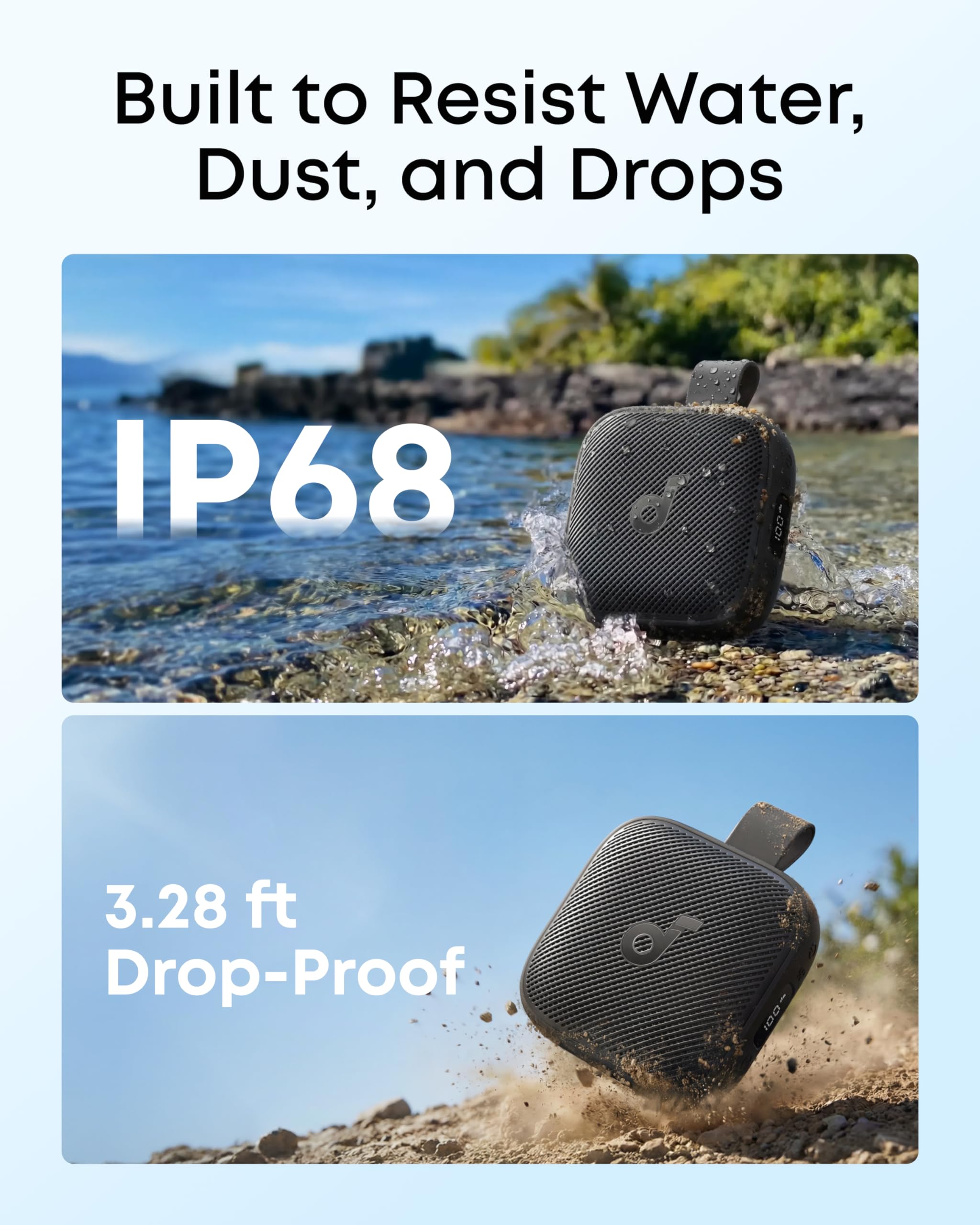 soundcore Boom Go 3i | Portable Bluetooth Speaker with Powerful Bass