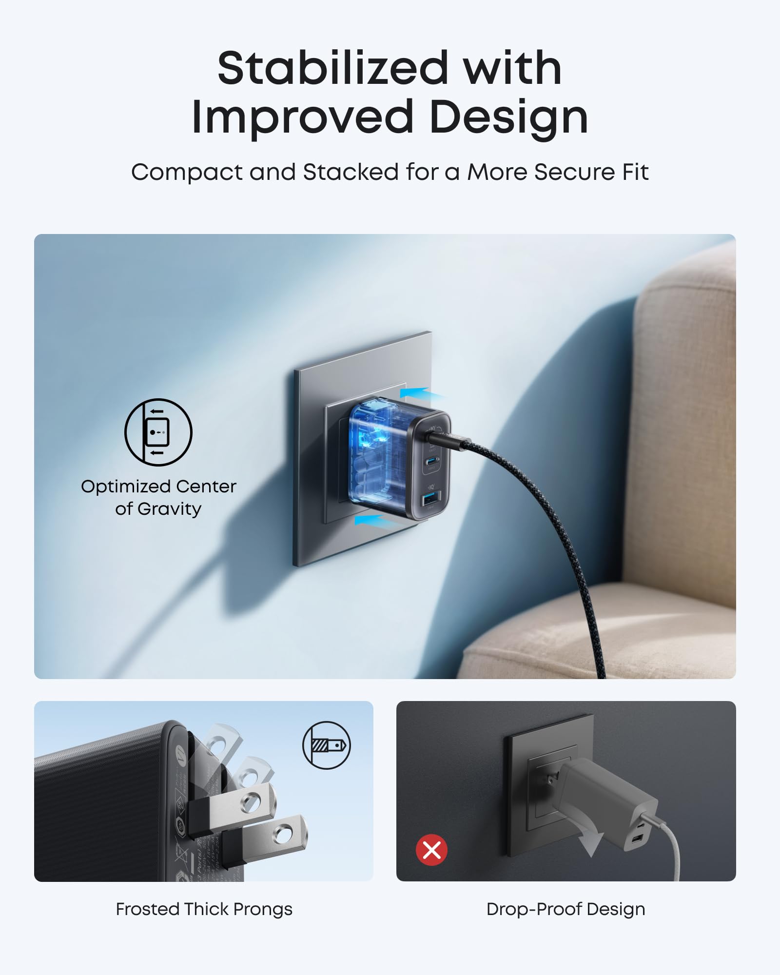 Anker 737 Power Bank (PowerCore 24K) and Anker Nano Charger (70W, 3 Ports)