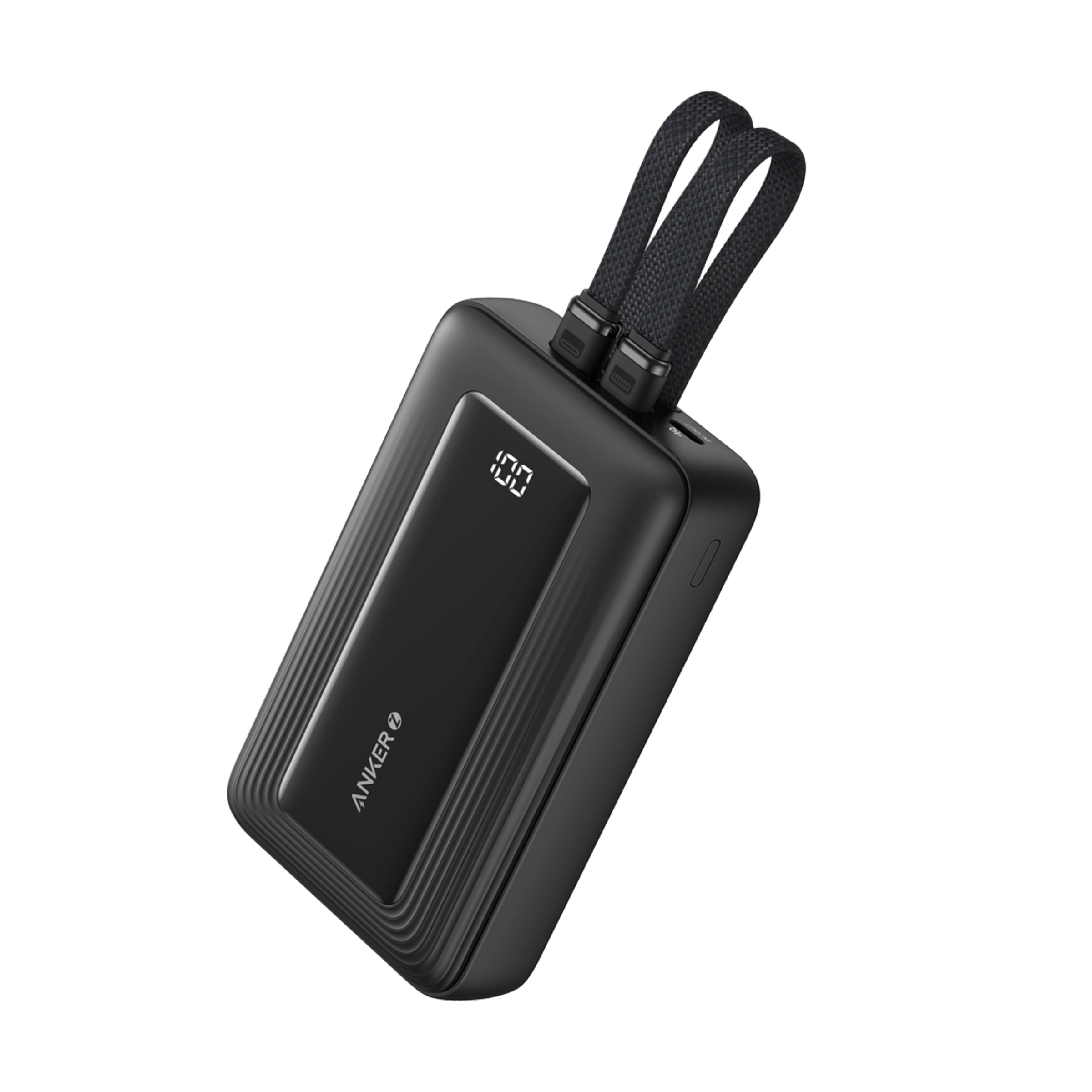 Anker Zolo Power Bank (20K, Built-In USB-C and Lightning Cable)