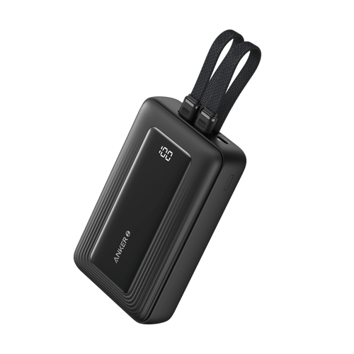 Anker Zolo Power Bank (20K, Built-In USB-C and Lightning Cable)