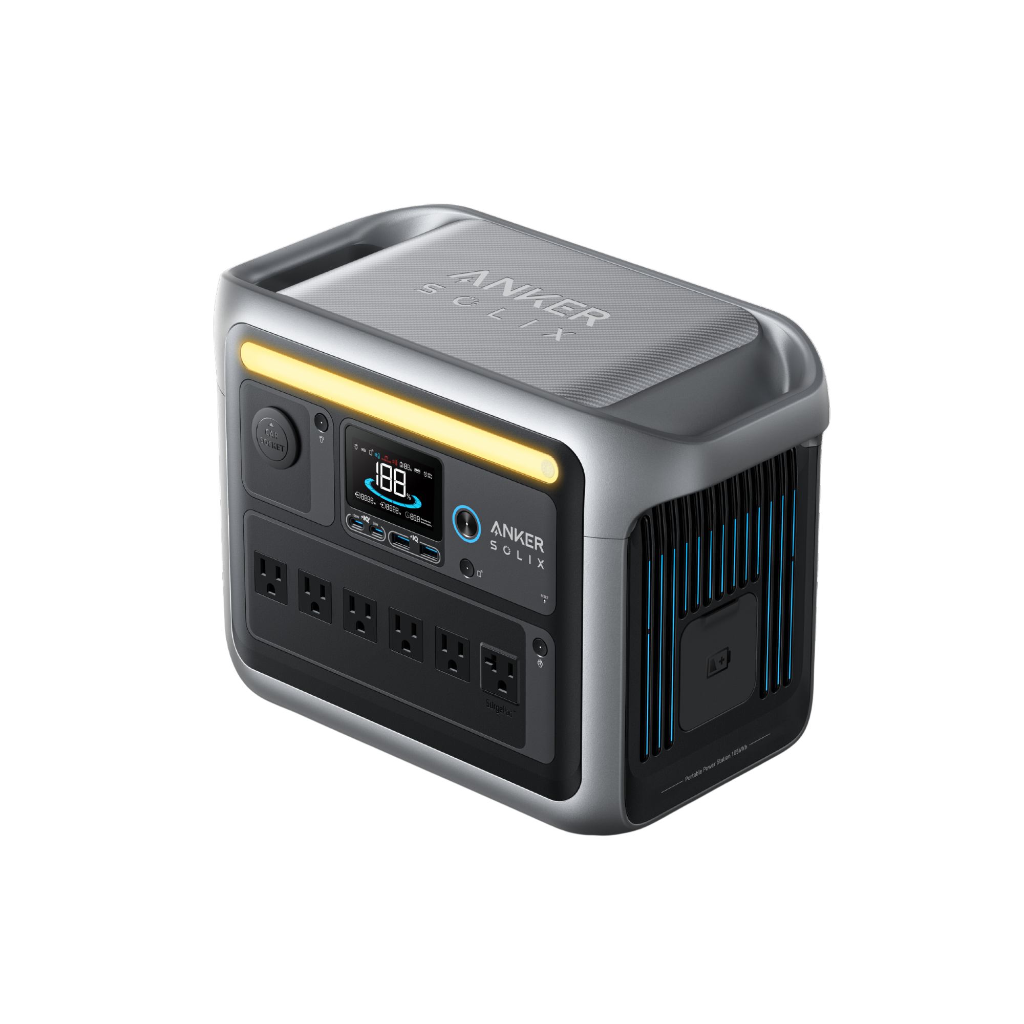 Anker SOLIX C1000 Solar Generator + 200W Solar Panel