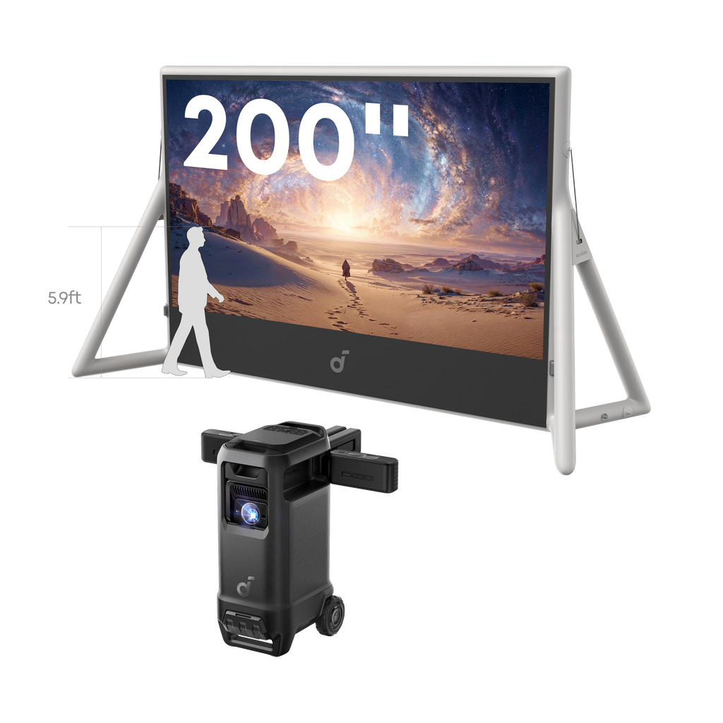 soundcore Nebula X1 Pro 4K Projector | World's First Mobile Theater Station