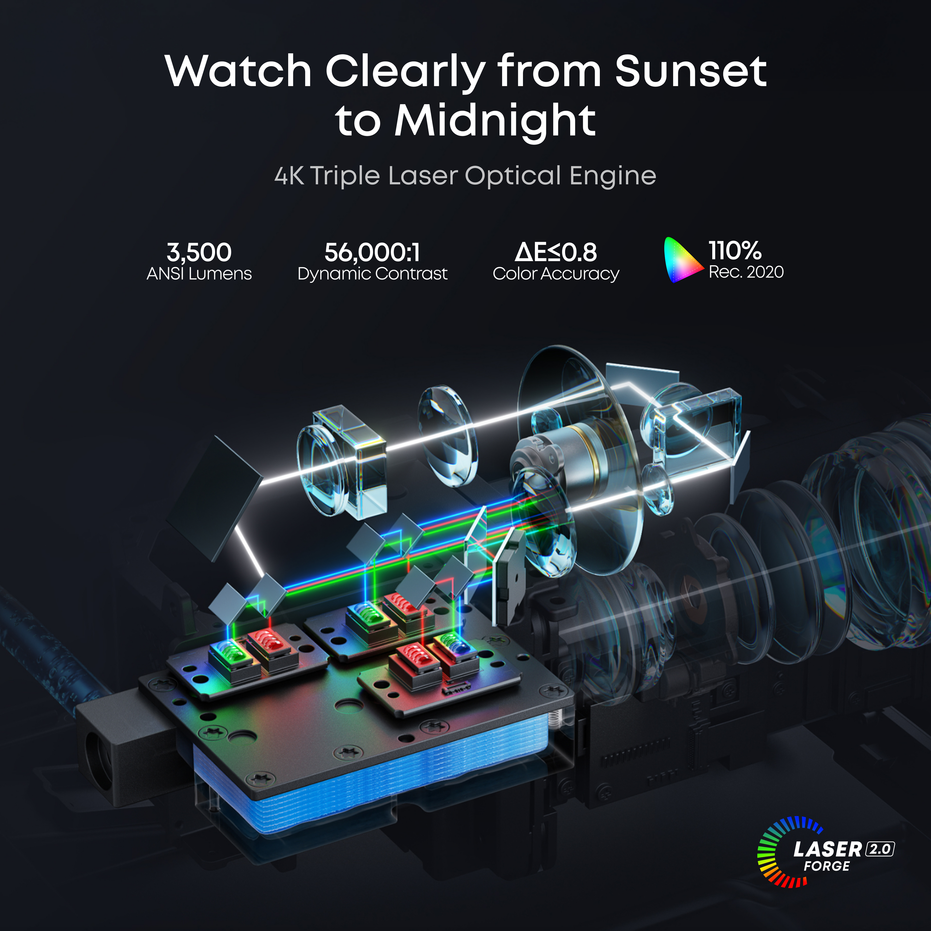 soundcore Nebula X1 Pro 4K Projector | World's First Mobile Theater Station