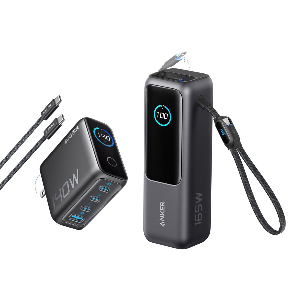 Bundle kit: Anker Laptop Power Bank and Anker Laptop Charger