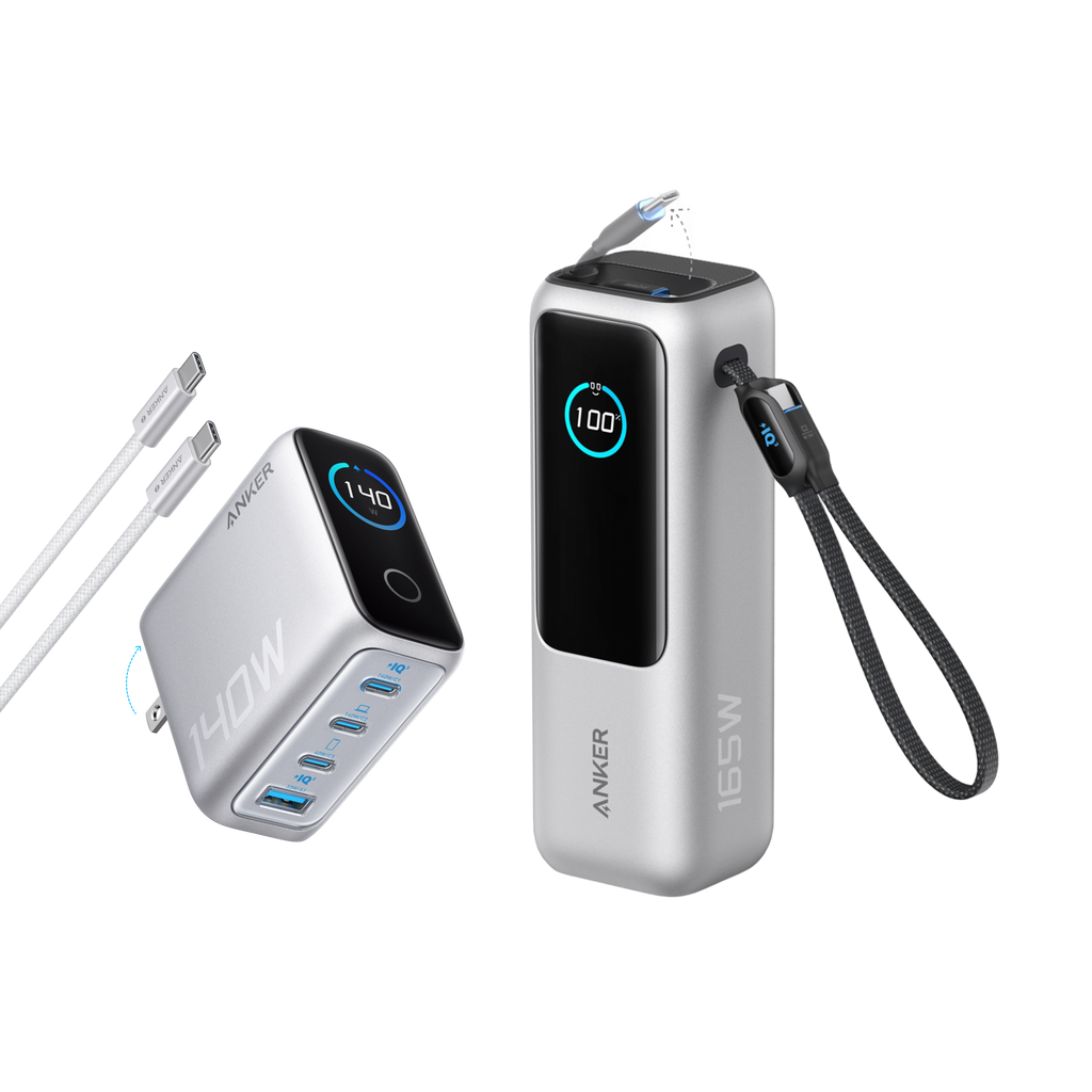 Bundle kit: Anker Laptop Power Bank and Anker Laptop Charger
