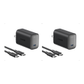 Anker Nano Charger (100W) with USB-C Cable (2-pack)