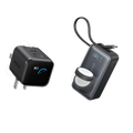 Anker MagGo Power Bank (10K, 35W, For Apple Watch) and Anker Nano Charger (45W, Smart Display, 180° Foldable)