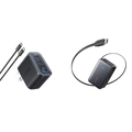 Anker Nano Charger (70W, 3 Ports) and Anker Nano Power Bank (10K, 45W, Built-In Retractable USB-C Cable)