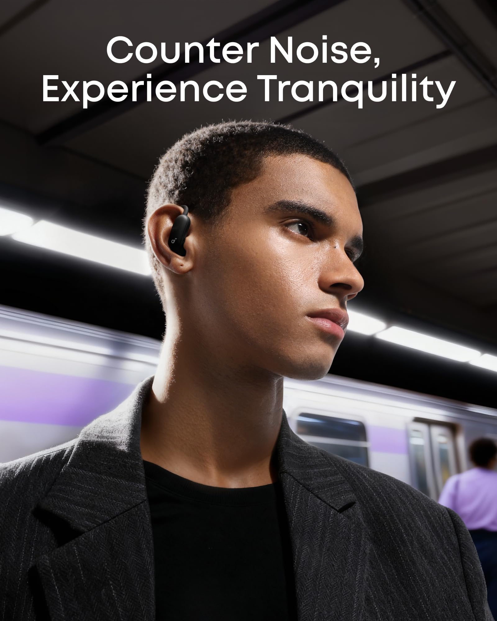 AeroFit 2 Pro｜Dual-Form Earbuds with Open-Ear and Active Noise Cancellation Form