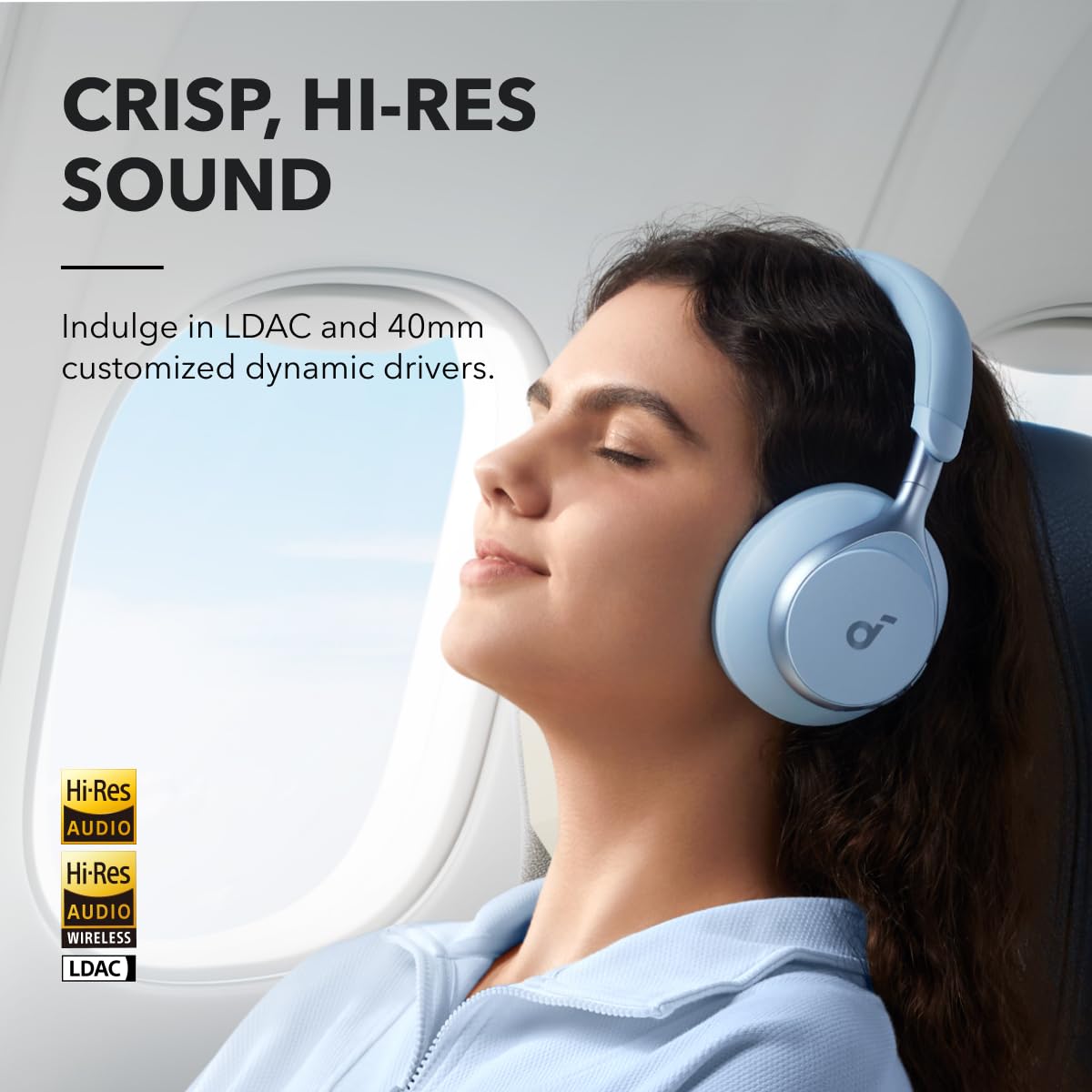 soundcore Space One | Active Noise Cancelling Headphones