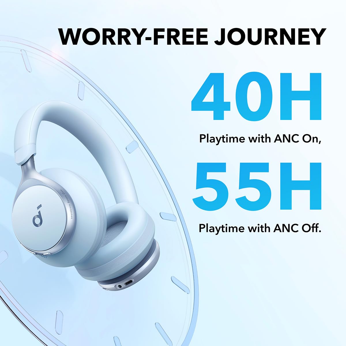 soundcore Space One | Active Noise Cancelling Headphones