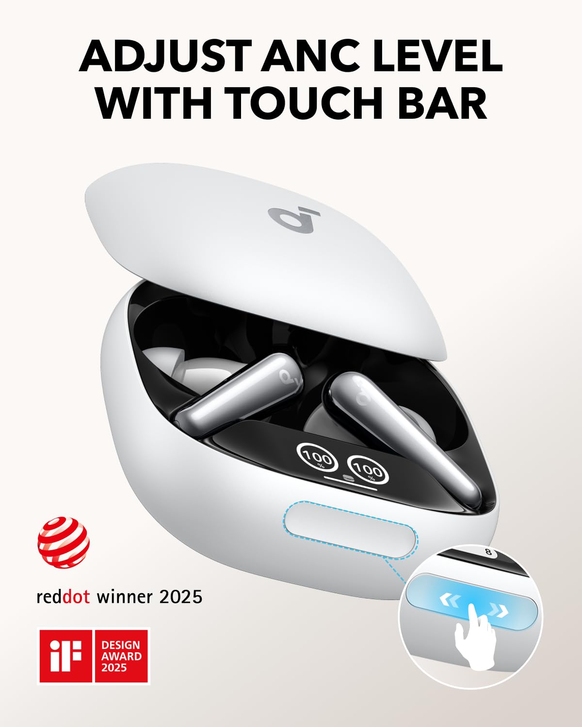 soundcore Liberty 4 Pro | Noise Cancelling True-Wireless Earbuds